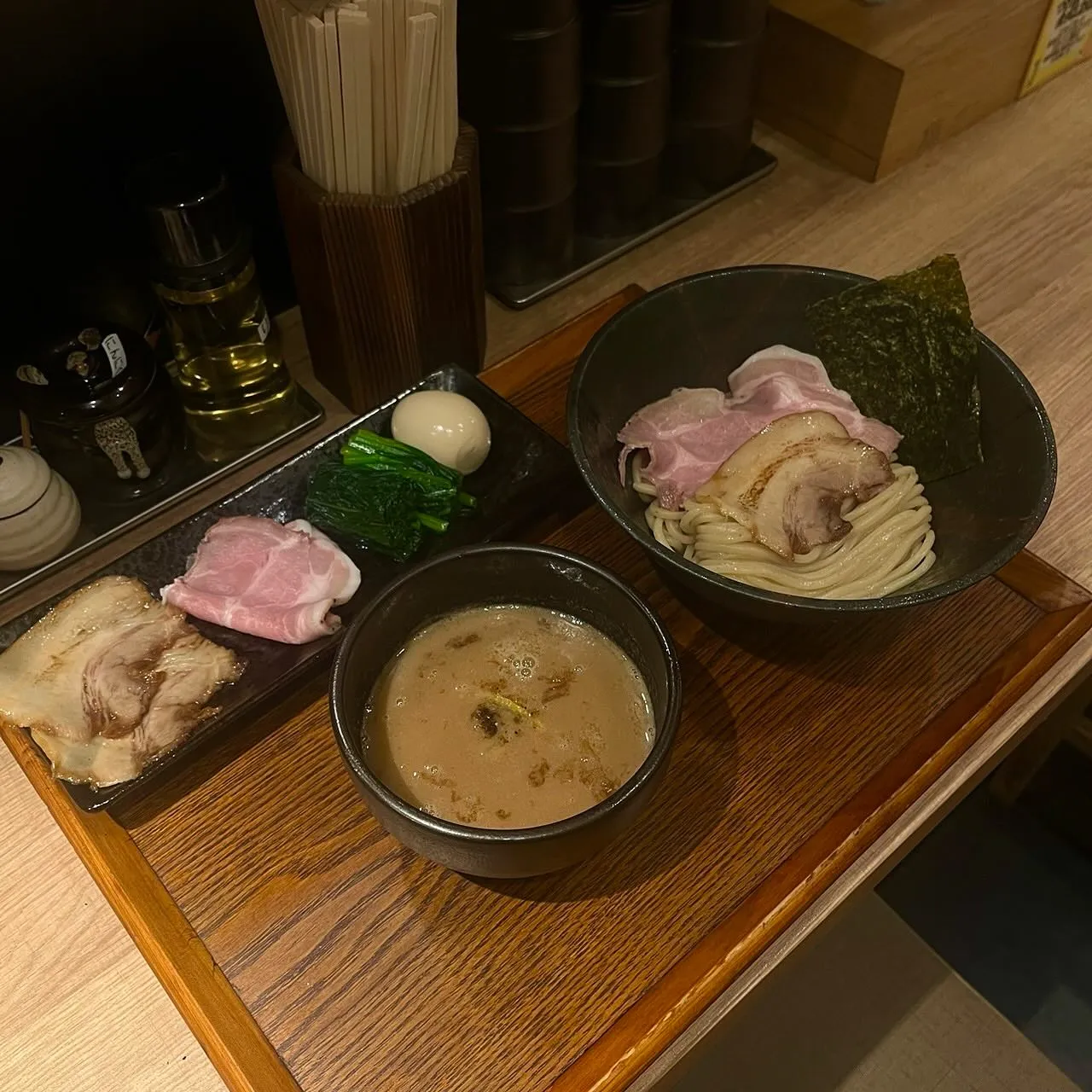 （特製王道魚介つけ麺）
